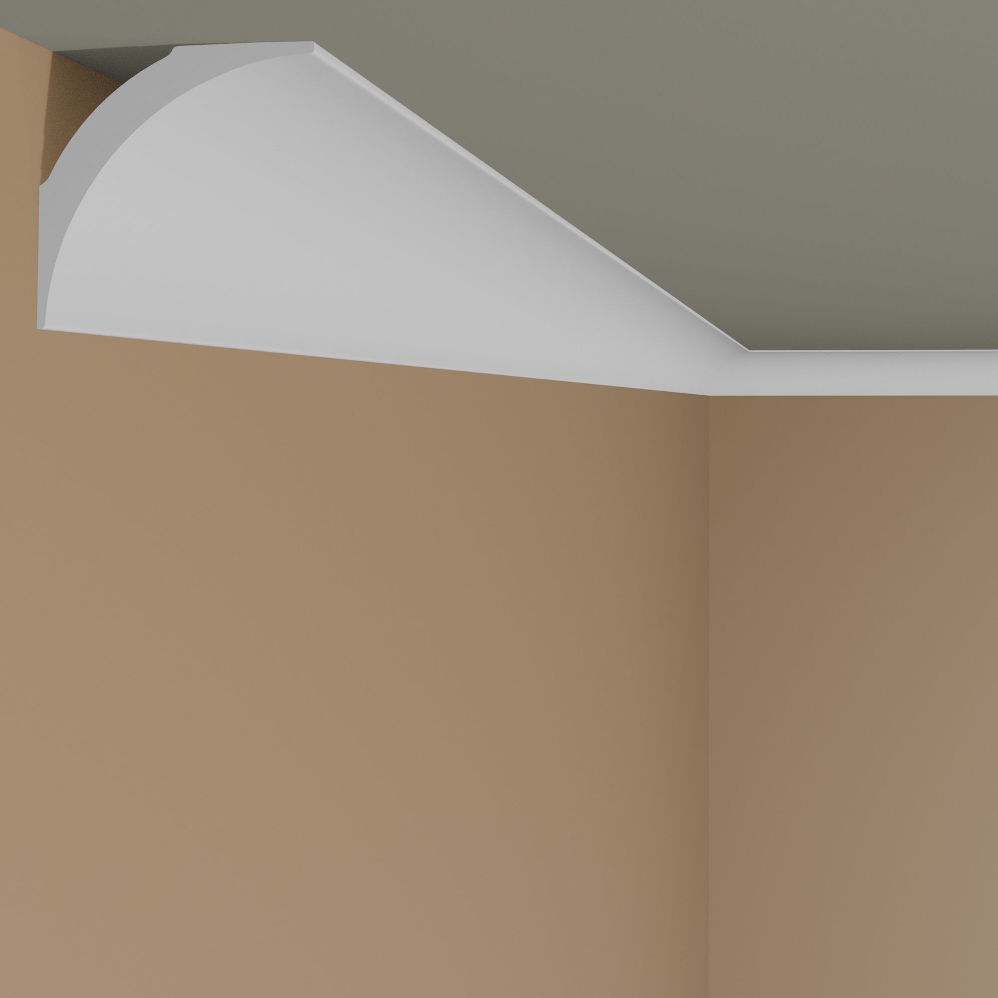 Qualitäts Stuckleiste NMC NOMASTYL - PURE NE2 (60 x 60 x 2000 mm)