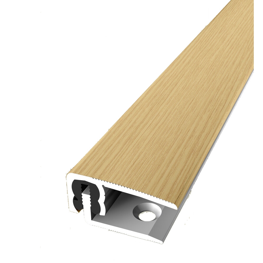 Küberit Einfass- & Abschlussprofile 787 FCS-718 B 30 mm Einfasshöhe 7 - 18 mm Alu eloxiert