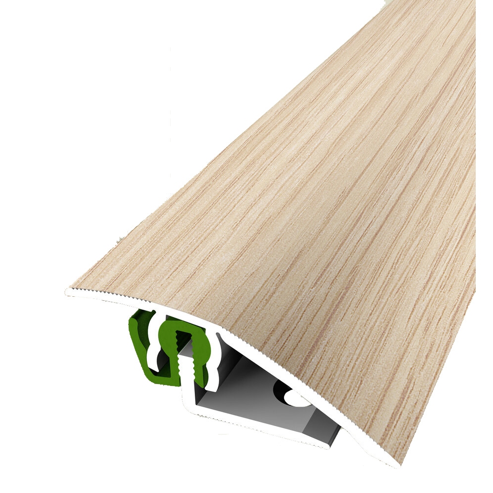 PROVISTON Übergangsprofil B 51 mm Einfasshöhe 3 - 23 mm Übergangsschiene Alu eloxiert