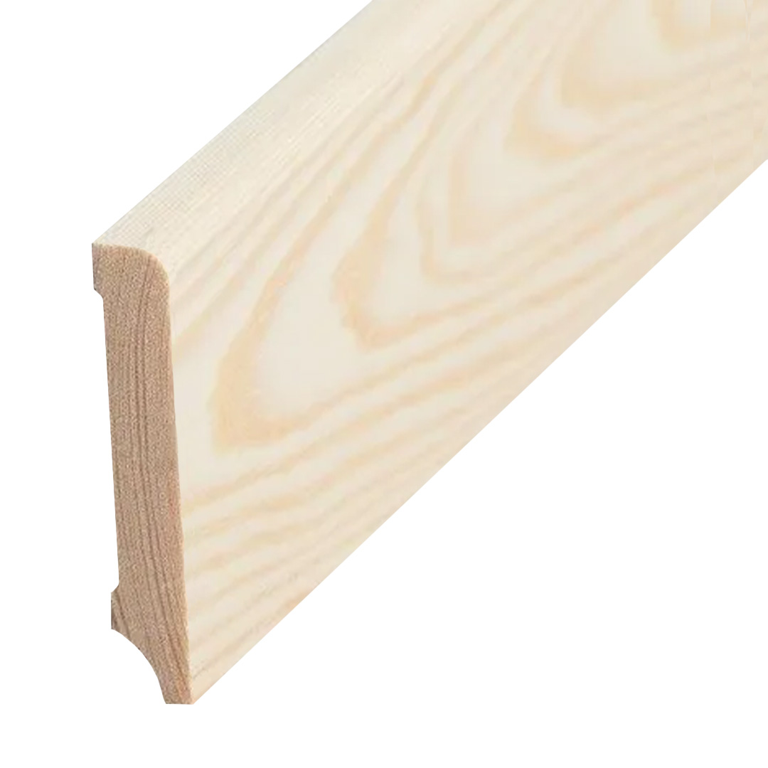 Sockelleiste Kiefer roh aus Massivholz (10 x 60 x 2500 mm) by PROVISTON