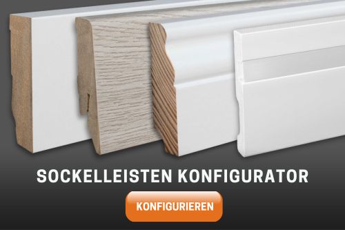 Profileisten Sockelleisten Konfigurator