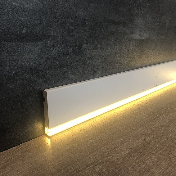 Licht Fußleisten indirekte Beleuchtung MDF-Kern