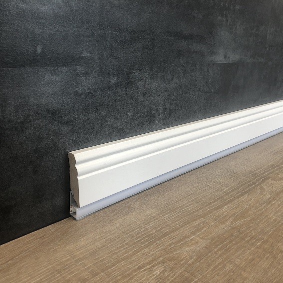 LED Sockelleisten indirekte Beleuchtung MDF-Kern