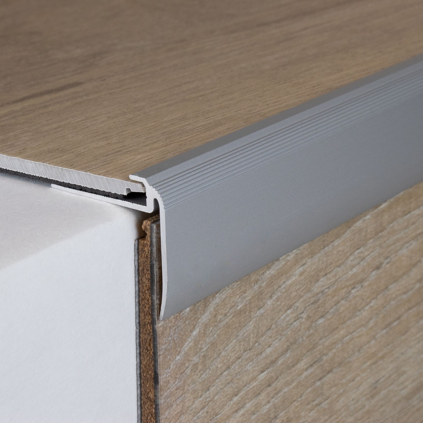PROVISTON Abschlussprofil Höhe 29 mm Breite 31 mm Einfasshöhe 5 mm Einfassprofil Aluminium