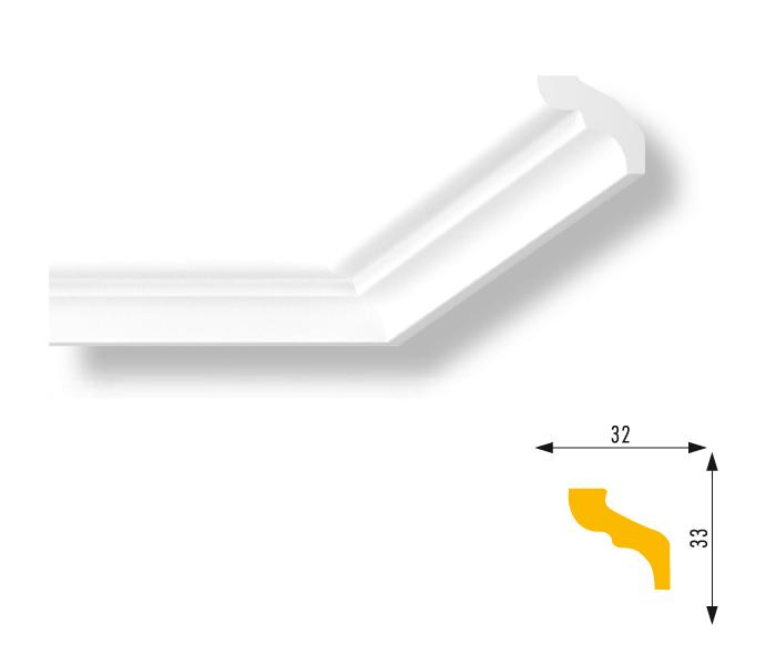 marbet_e6 Stuckleiste "Marbet E6" (Stuckleisten aus Hart-Styropor)