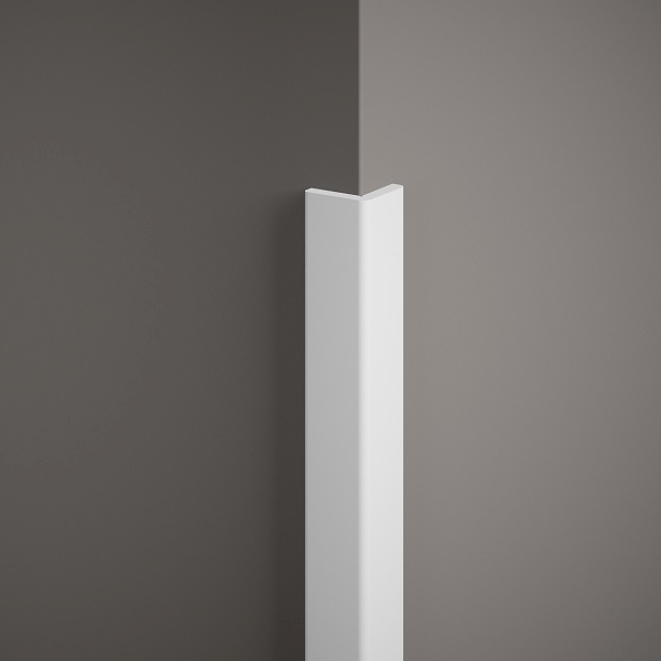 Eckschutzleiste MD237 30 x 30 x 2000 mm Polyforce Weiß Tapeteneckschutzleiste Mardom