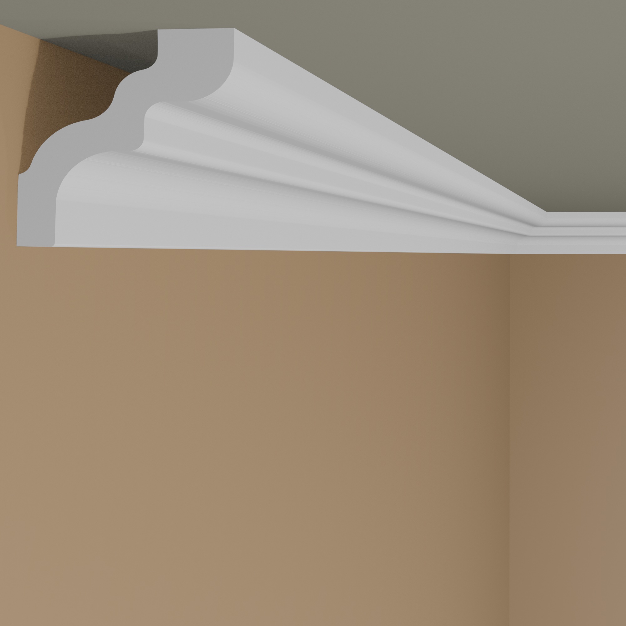 Qualitäts Stuckleiste NMC NOMASTYL Plus - D (40 x 50 x 2000 mm)