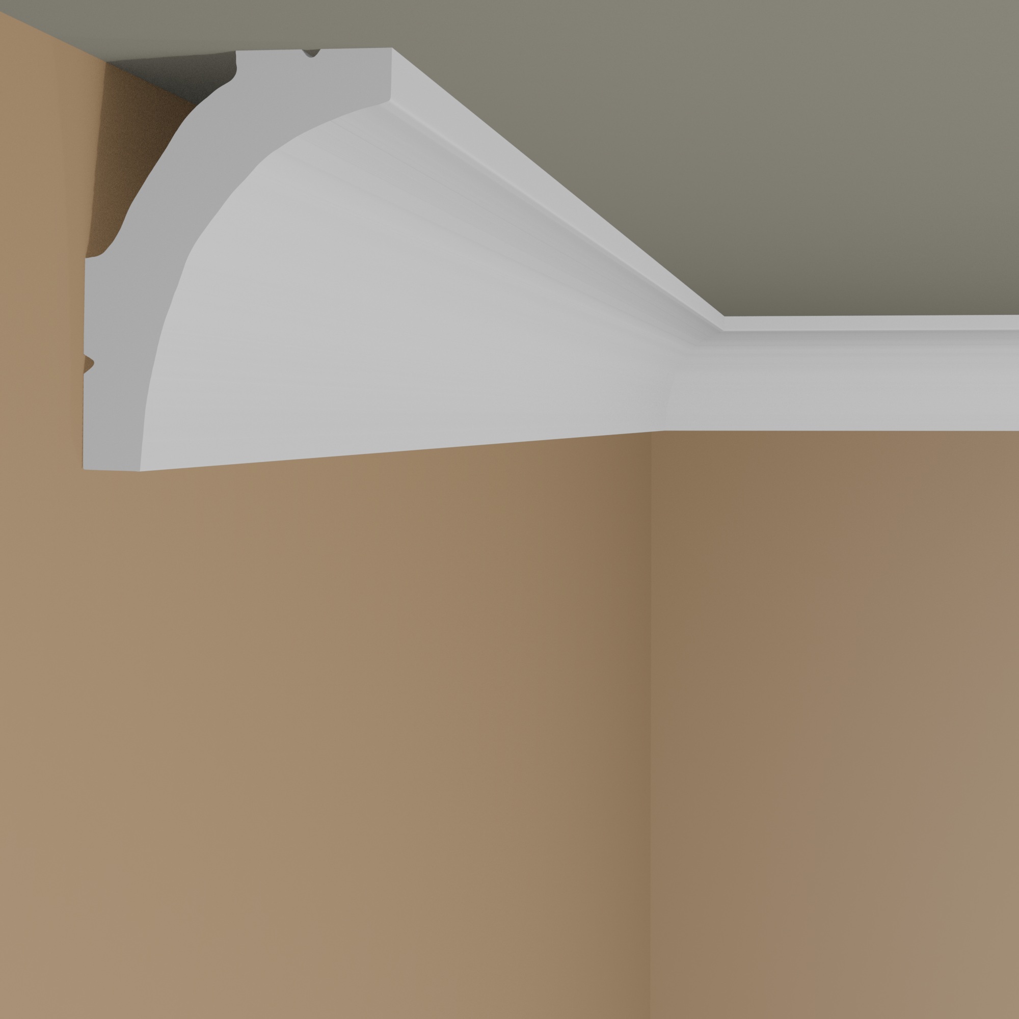 Qualitäts Stuckleiste (NMC WALLSTYL - WT8) | 22 x 30 x 2000 mm | hochfestes Polystyrol