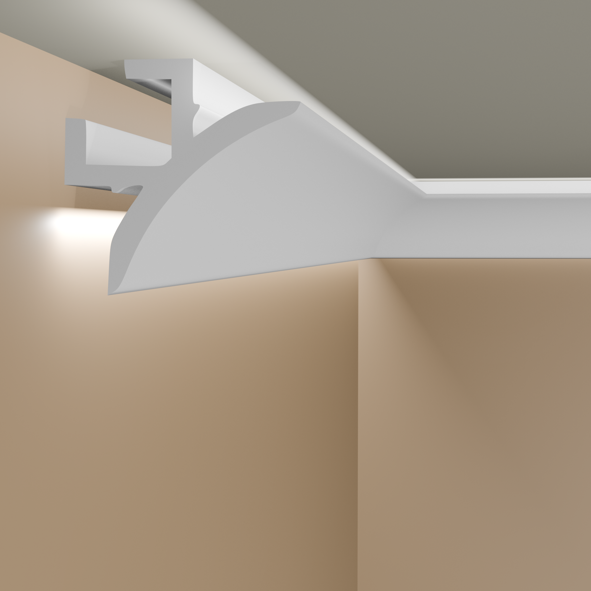 Mardom Lichtleiste "QL002" PolyForce 86 x 86 x 2000 mm Weiß Deckenleiste Stuckleiste Mardom Lichtleiste "QL002" PolyForce 86 x 86 x 2000 mm Weiß Deckenleiste Stuckleiste