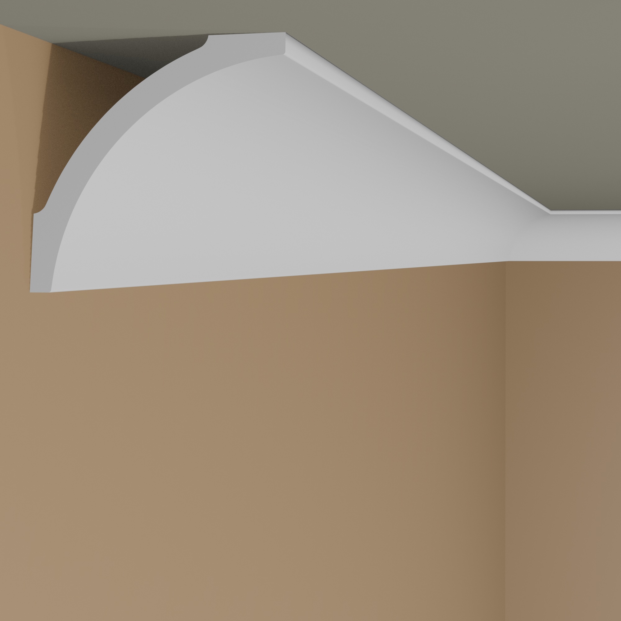 Design Stuckleiste NMC NOMASTYL Plus - B8 (82 x 82 x 2000 mm)