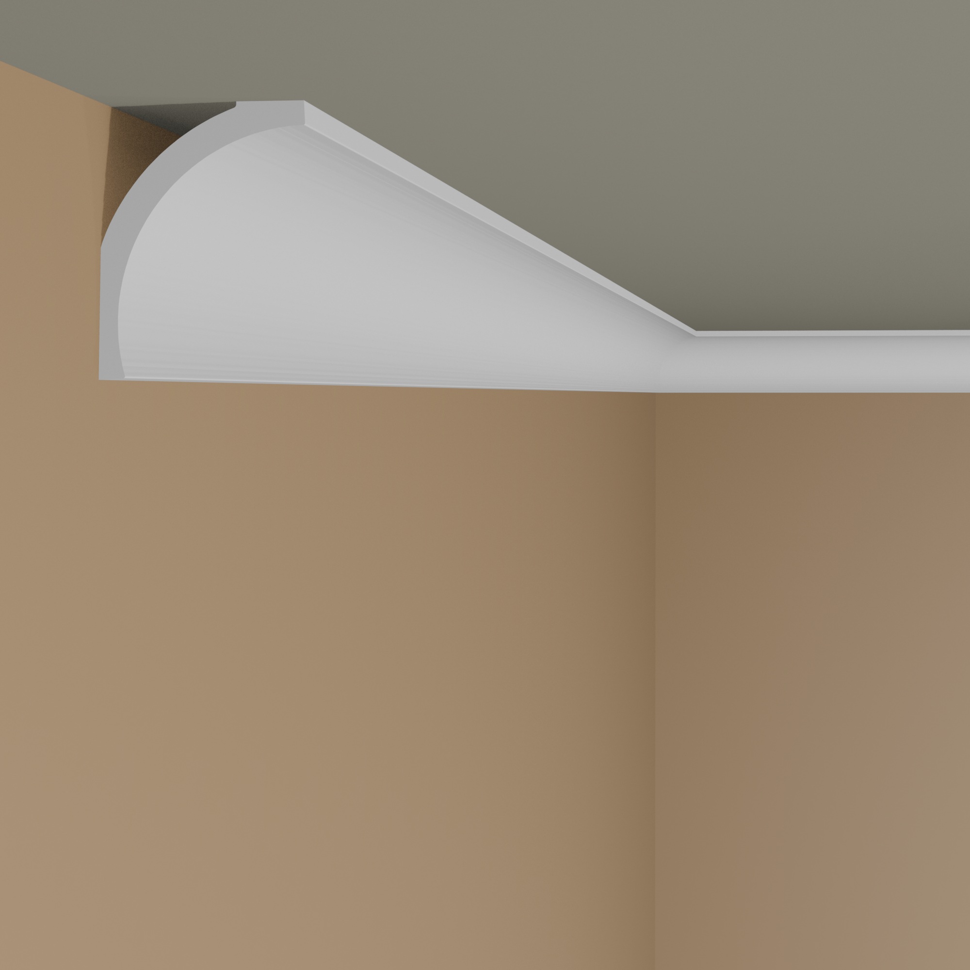 Hochwertige Stuckleiste NMC NOMASTYL Plus - B1 (66 x 78 x 2000 mm)