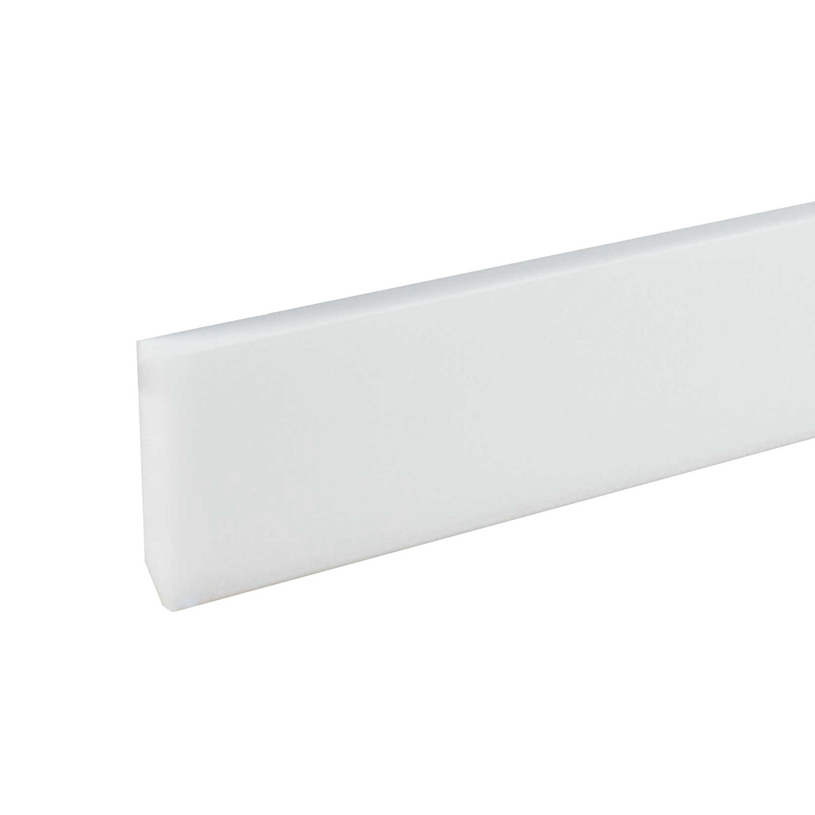 NMC | Fußleiste FT2 | WALLSTYL | 13 x 58 x 2000 mm | Kunststoff | Weiß