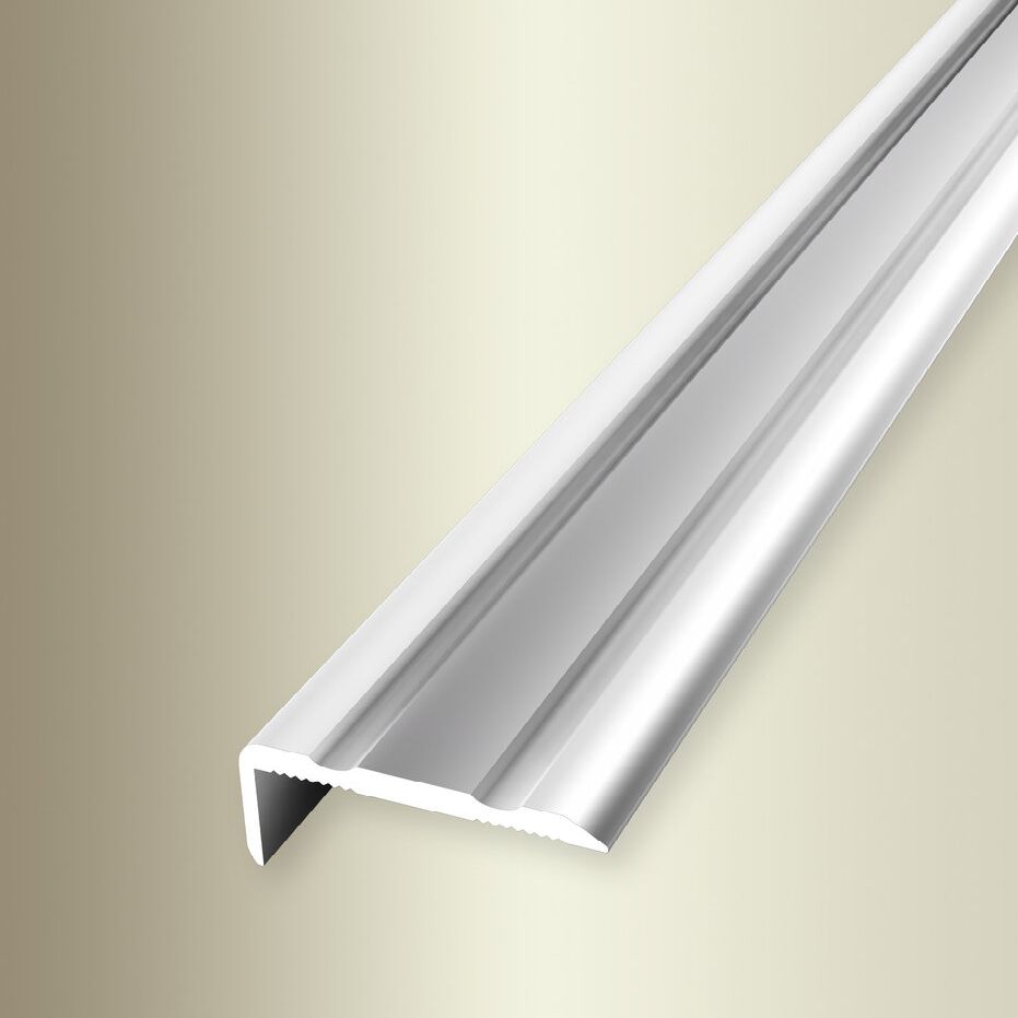 Küberit Treppenkanten- & Winkelprofile Höhe 10 mm Breite 24.5 mm Aluminium eloxiert