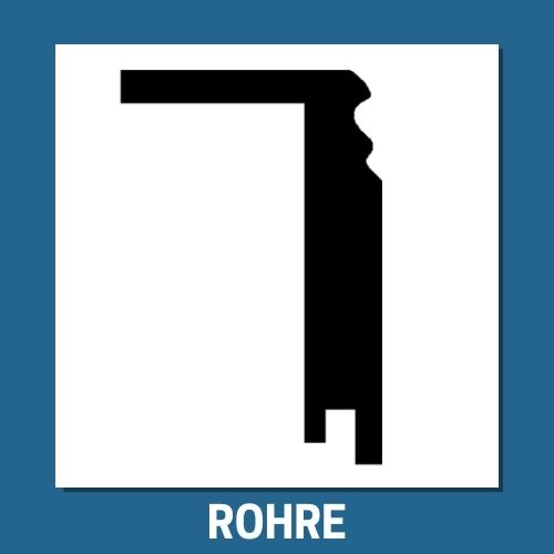 Rohrabdeckleiste