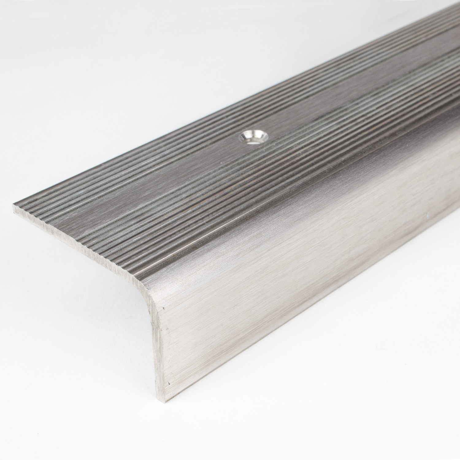 Auer Treppenkanten- & Winkelprofil Lynbrook Rutschhemmend R10 DIN 51130 28 x 50 mm Edelstahl