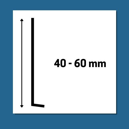 40 - 60 mm