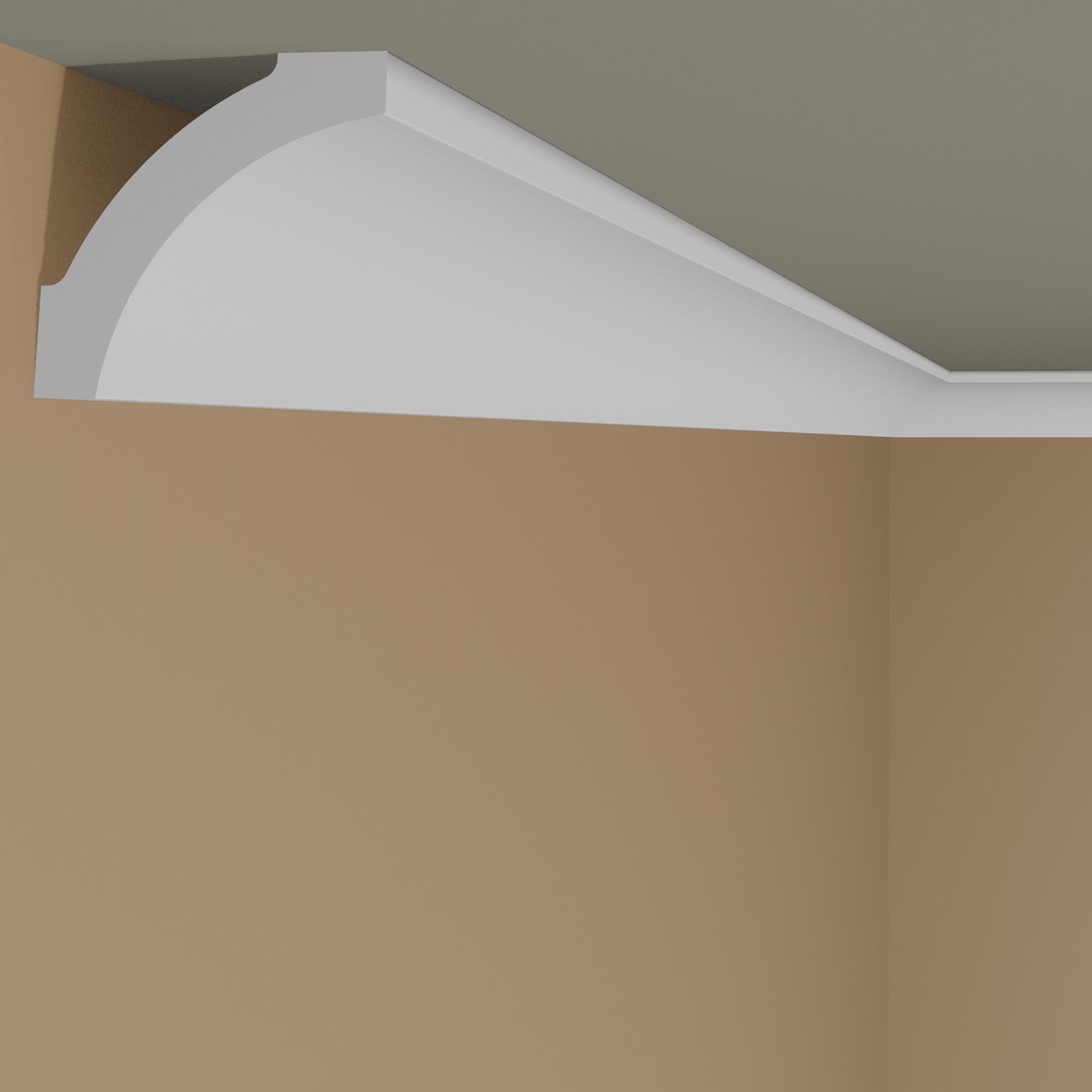 Design Stuckleiste NMC NOMASTYL Plus - B2 (35 x 35 x 2000 mm)