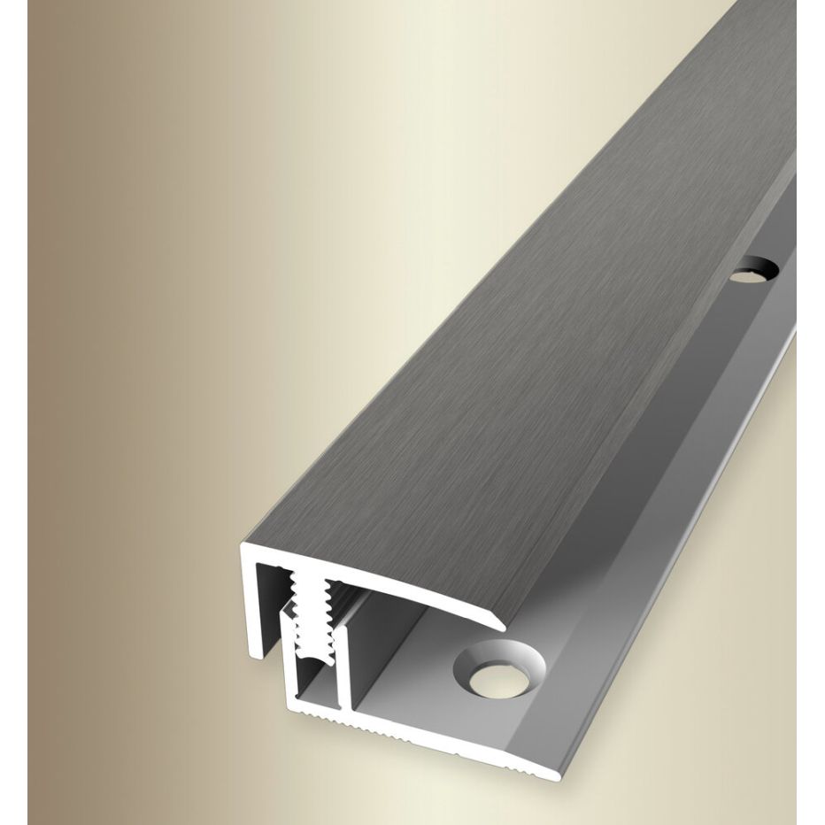 PROVISTON Einfass- & Abschlussprofile Breite 21 mm Einfasshöhe 7 - 12 mm Alu eloxiert