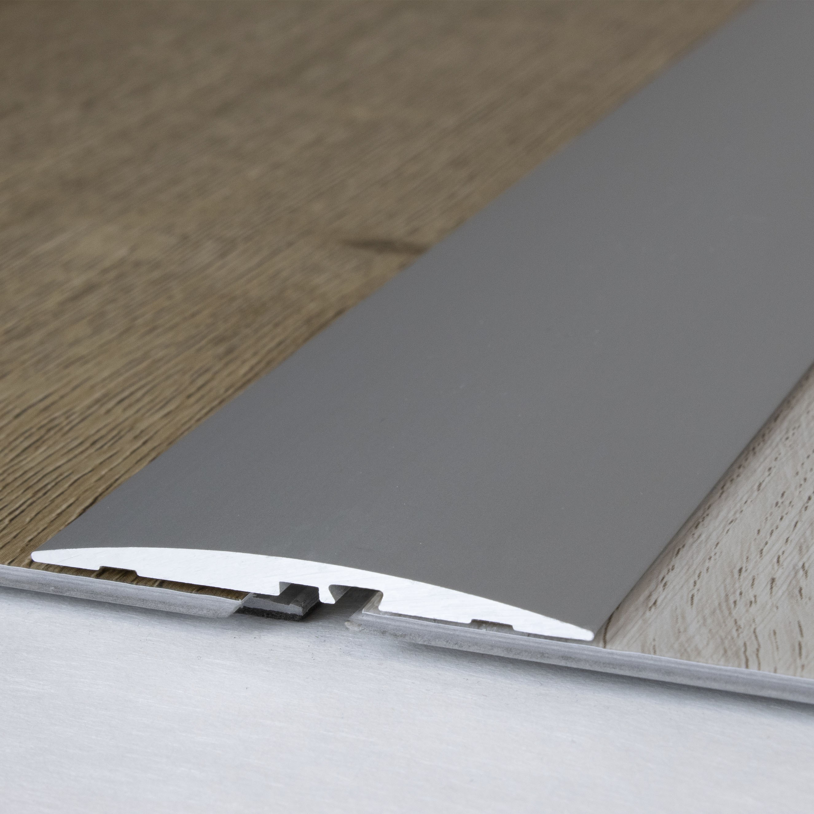 PROVISTON Übergangsprofil Höhe 4 mm Breite 58 mm Übergangsschiene Aluminium