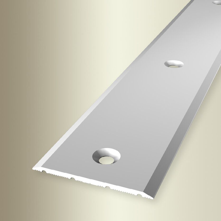 Küberit, Übergangsprofil, Höhe 2 mm, Breite 40 mm, Übergangsschiene, Aluminium eloxiert