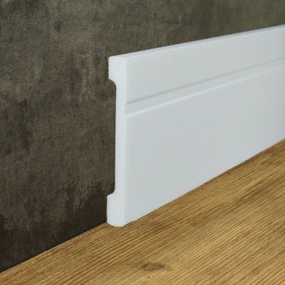 Sockelleisten Kunststoff weiß (NMC WALLSTYL® FD15) (18 x 150 mm