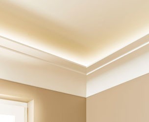 Lichtleisten für Boden und Decke